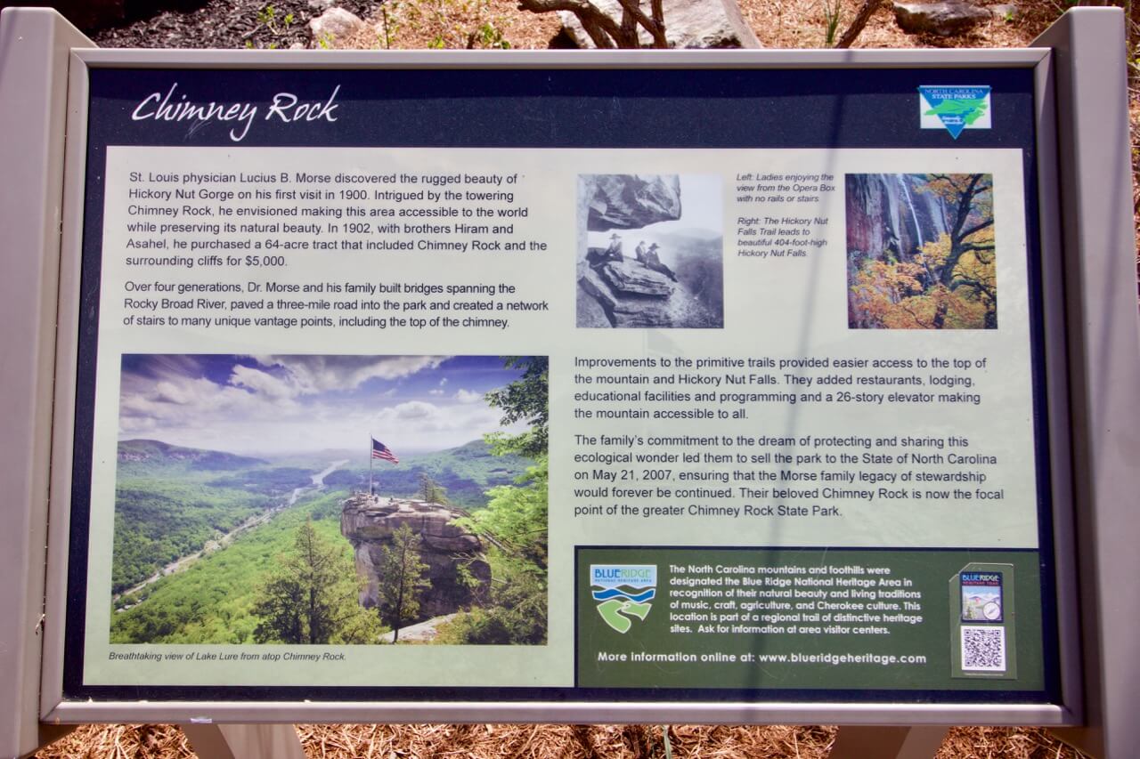 The River House At Chimney Rock History Of Chimney Rock